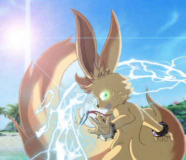 Lightning beast Nyau