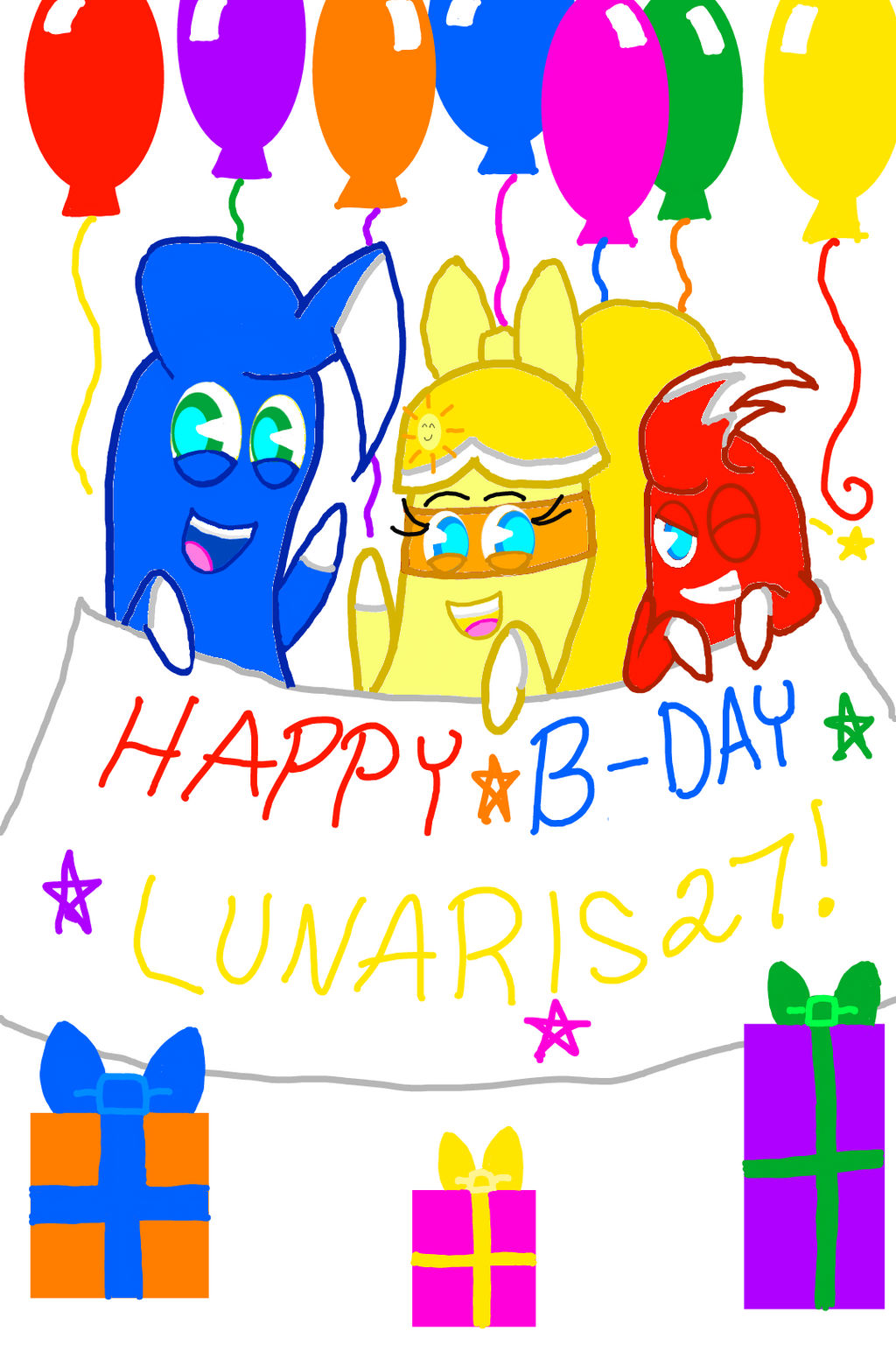 (Surprise) Happy Birthday Lunaris27 