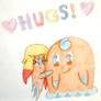 (Art Trade) Friendly Hug
