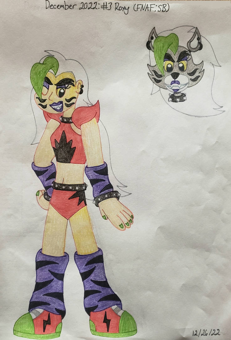 Shadow Roxy Fnaf December 2022 - #3 Roxy (FNAF SB) by SweetiePie17 on DeviantArt