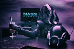Tali'Zorah cosplay - Mass Effect inception