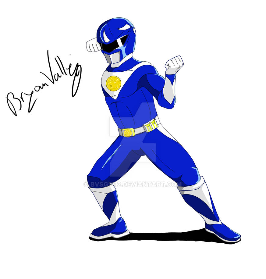 New Blue Power Ranger (Finished) by bvsg1212 on DeviantArt