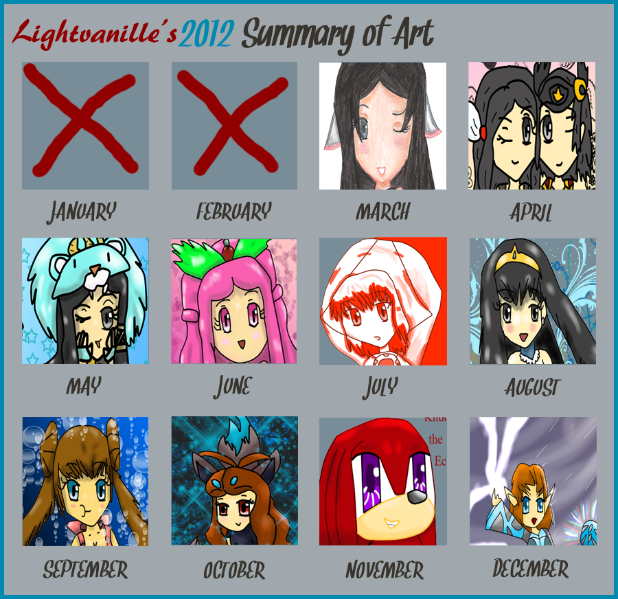 2012 Summary art: Lightvanille