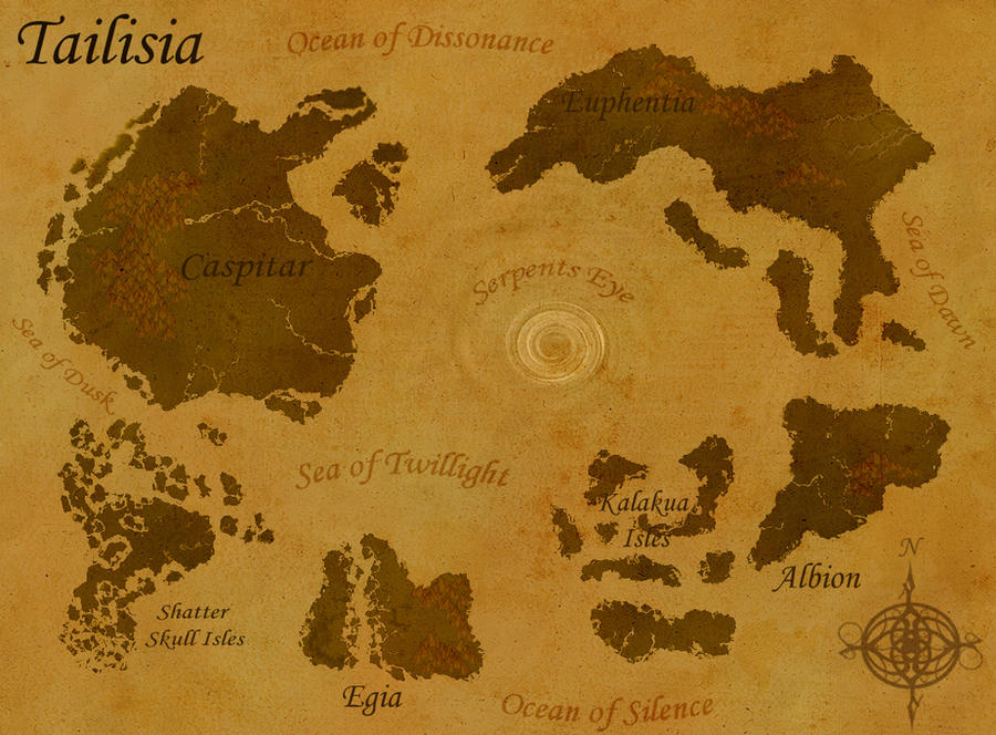Talossa Map Map of Tailisia by Ekoki on DeviantArt