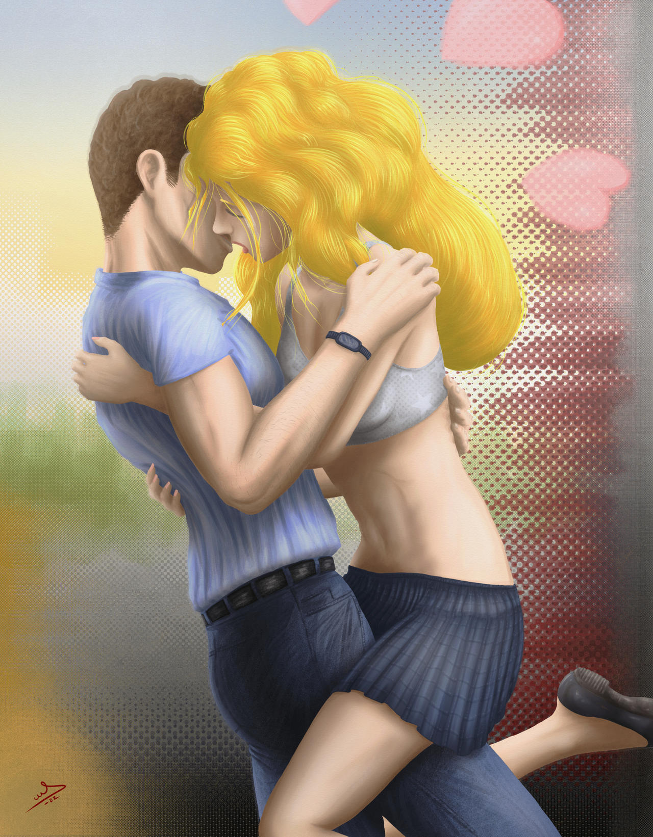 First kiss