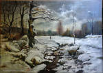 Winter forest by Laurael