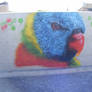 Grafitti - Loro Cabeza Azul 2