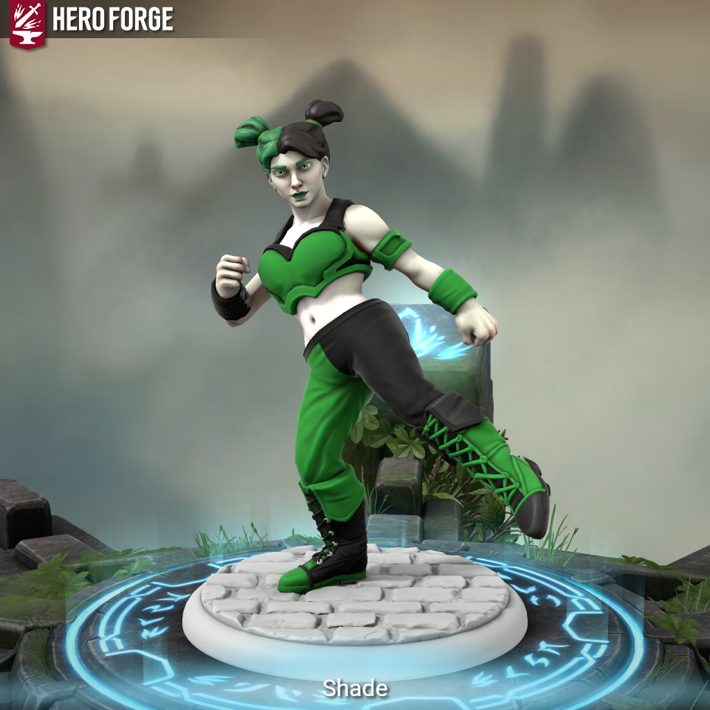 Shade in hero forge by skylanspringer on DeviantArt