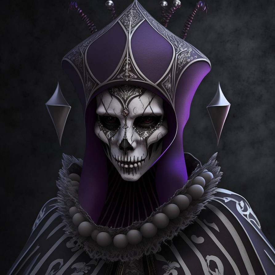 Harlechryzz medival jester purple and black attire by Harlechryzz on ...