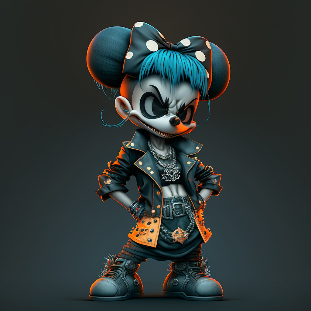 Harlechryzz punk rock fusion of a villain Minny Mo by Harlechryzz on ...