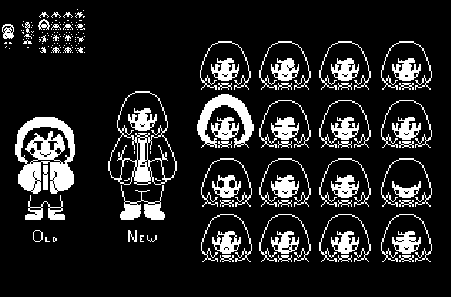 Storyshift Chara Sprite Old And New By Ellistandarbros On Deviantart Storyshift Chara Sprite Old And New By Ellistandarbros On Deviantart