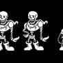 Updated Papyrus and Sans Sprites