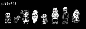 Most of Funky Fable's Cast Sprites