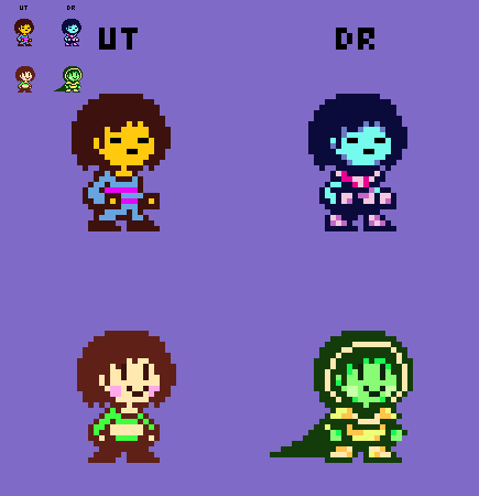 Deltarune Fight Sprites