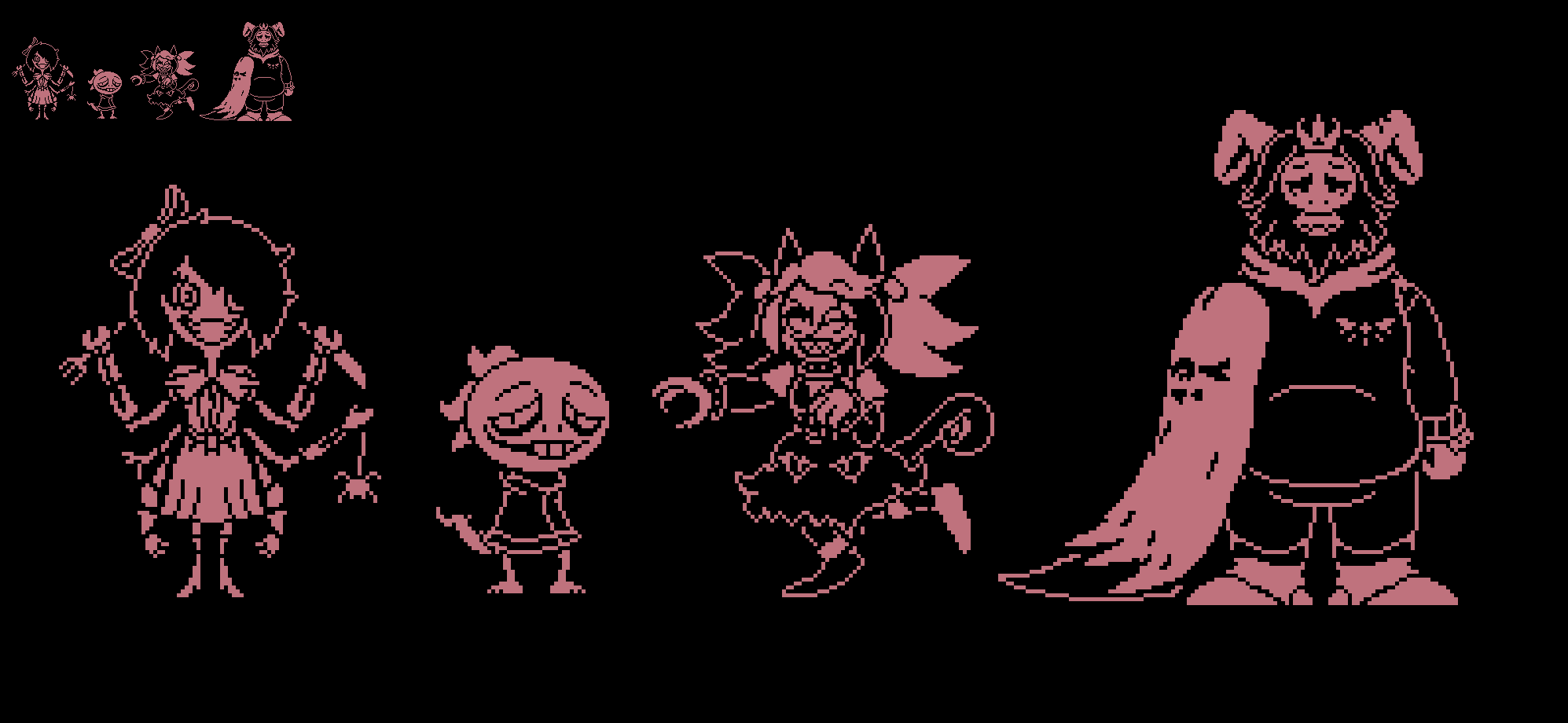 (Undertale Rusted) More Characters Sprites by EllistandarBros on DeviantArt