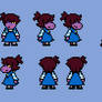 (Deltarune) Little Susie Sprites