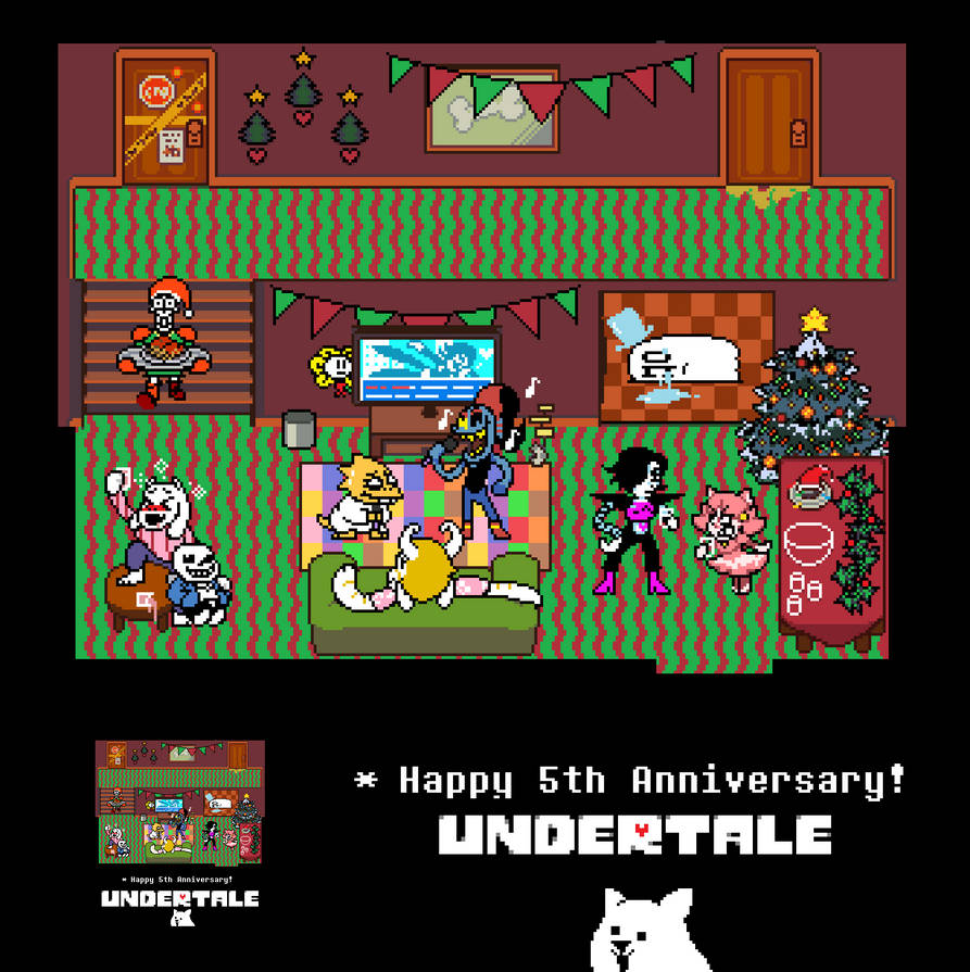 Undertale Bits and Pieces makes its way a couple days late for the 5th  anniversary! : r/Undertale