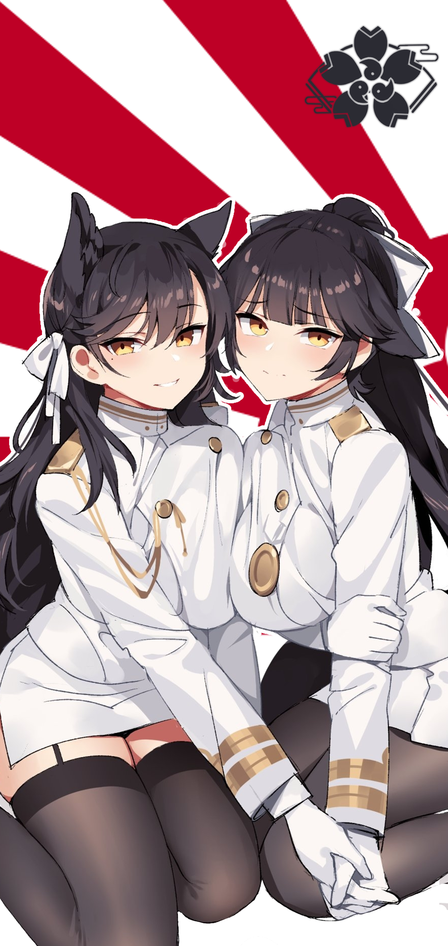 Azur Lane IJN Atago and Takao Wallpaper Phone by piyasak88junior on