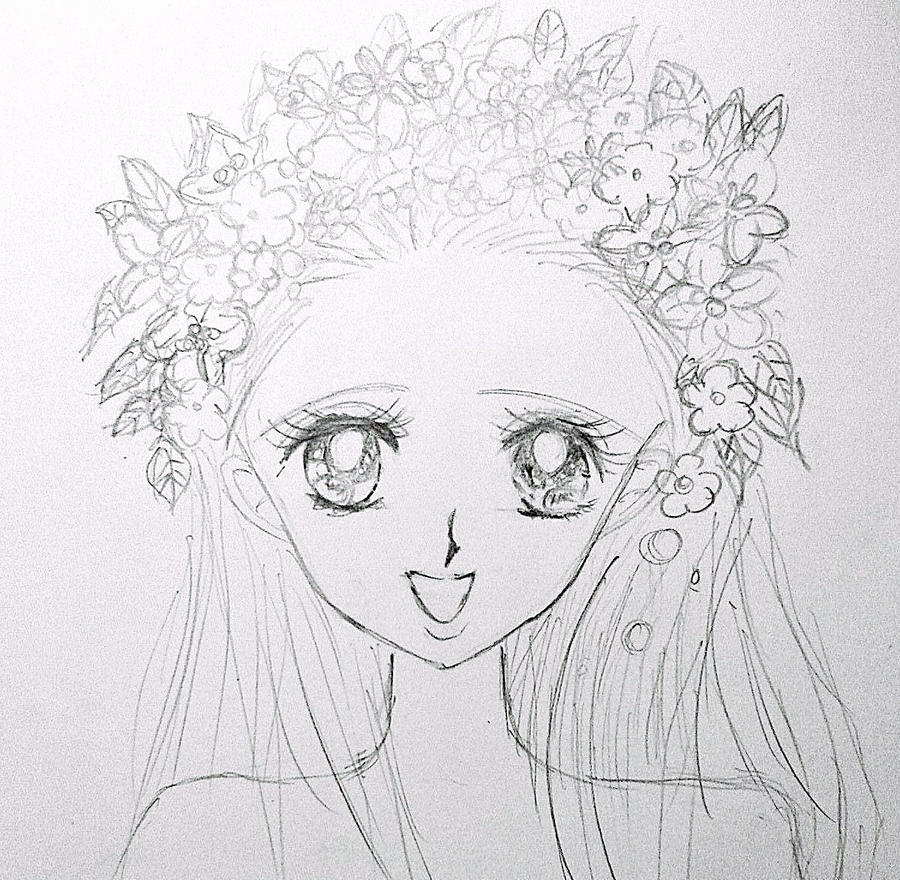 Manga drawings~ Bridal/ flower girl