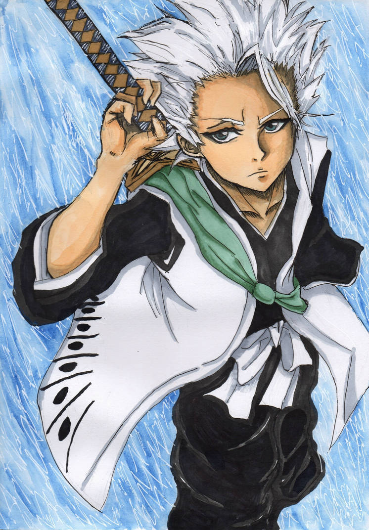 Bleach - Hitsugaya Toshiro by MuArtGL