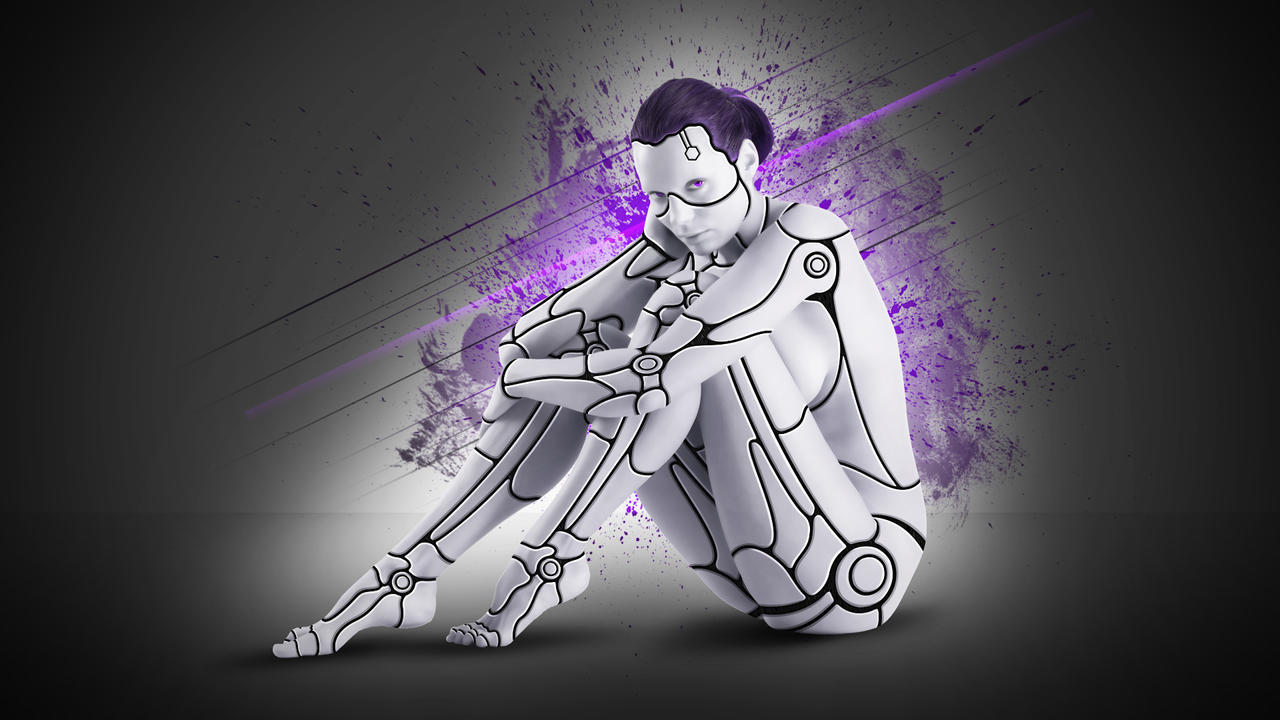 Female Cyborg RC02 by nomadOnWeb