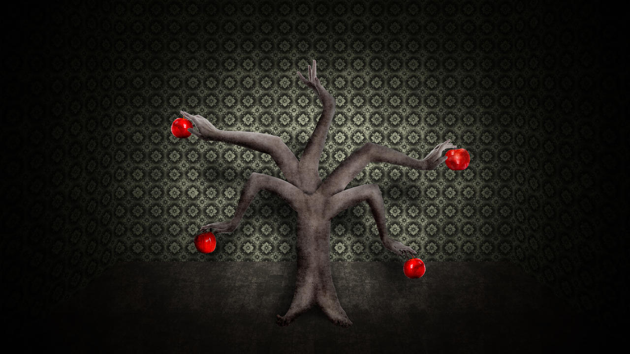 Human Apple Tree by nomadOnWeb