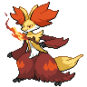 Delphox by abyssalisk