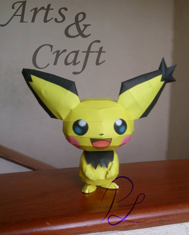 Pichu Papercraft