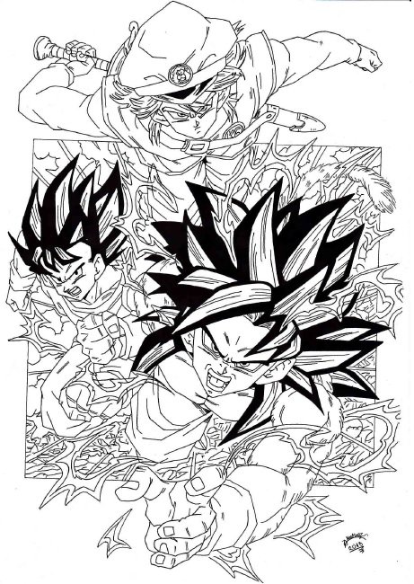 Dragon Ball GT - Manga Cover by janosgfx on DeviantArt