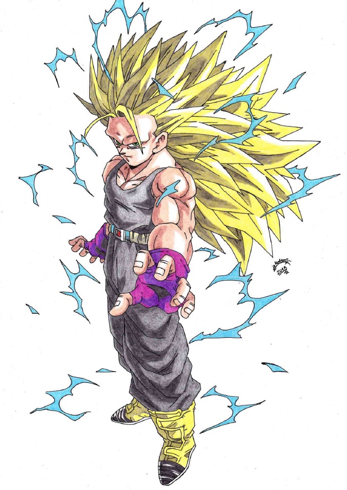 trunks del futuro dragon ball super by naironkr on DeviantArt