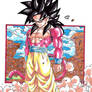 Dragonball GT - Son Goku Super Sayan 4 Colour