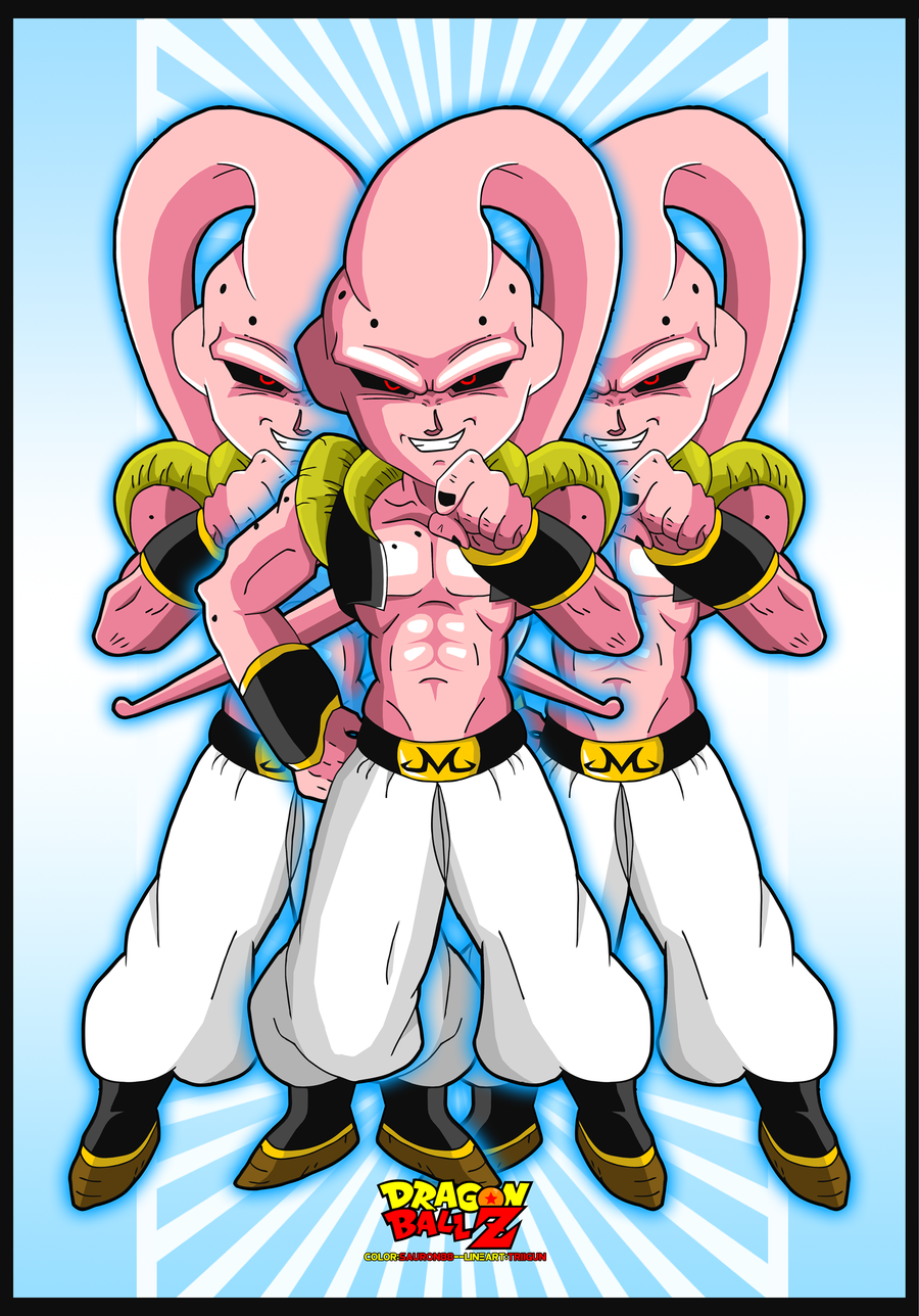 Dragonball Z - Majin Boo Absorbe a Gotenks Colour