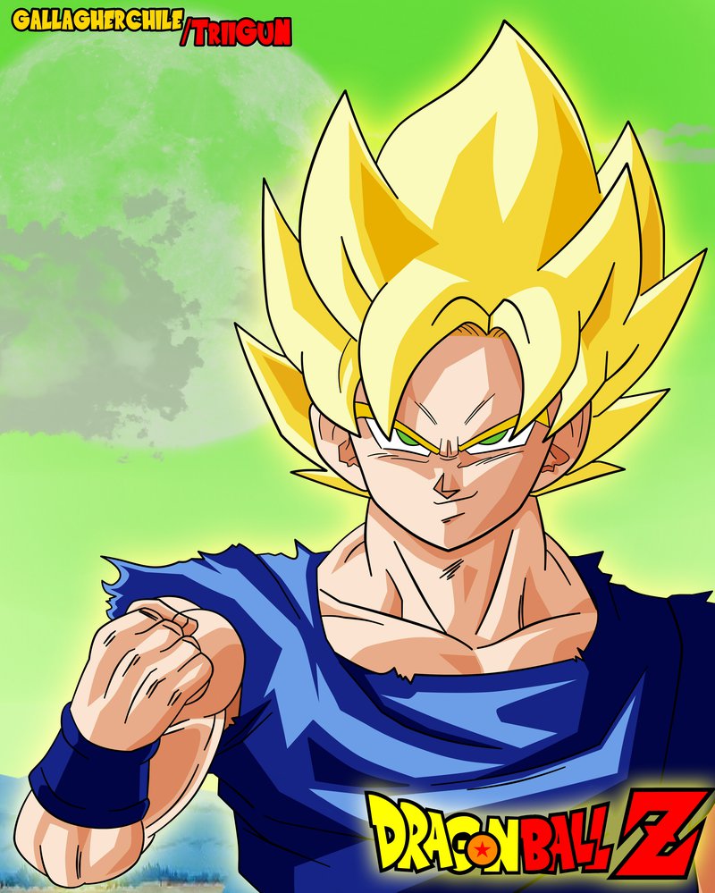 Super Saiyan 2 Goku by chanmio67 on DeviantArt