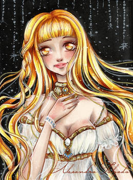 ACEO #15 - OC Minako goddess version