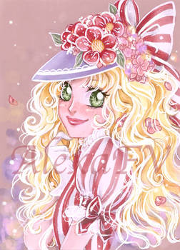 ACEO #62 Candy Candy redraw