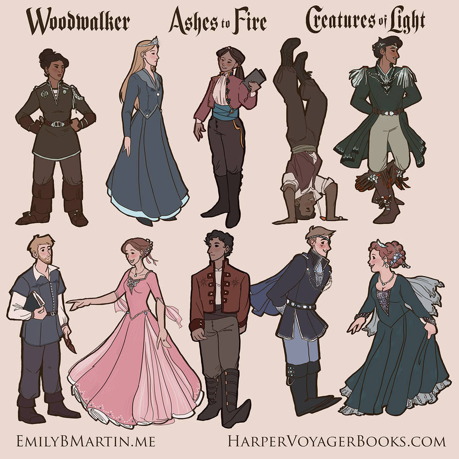 Character Design Line-Up by Deisi on DeviantArt