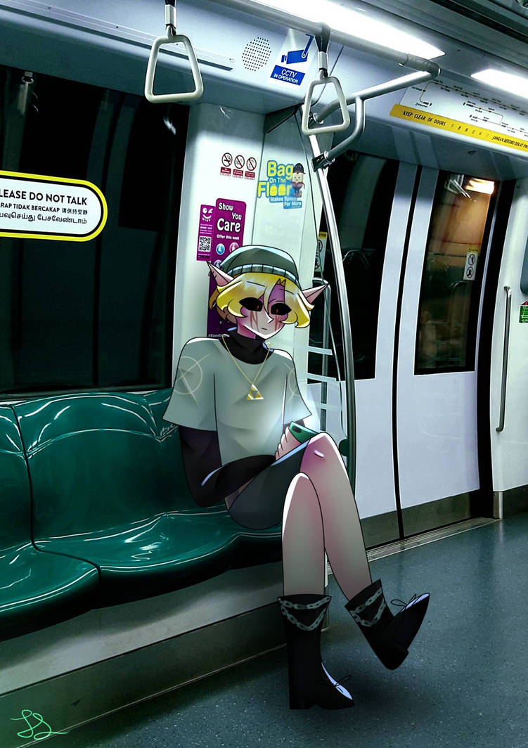 Subway Ride by LoraneFantasyandFun on DeviantArt