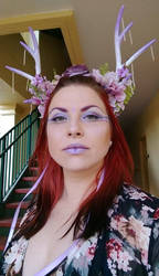 Purple headdress 1