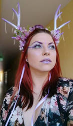 Purple headdress 2