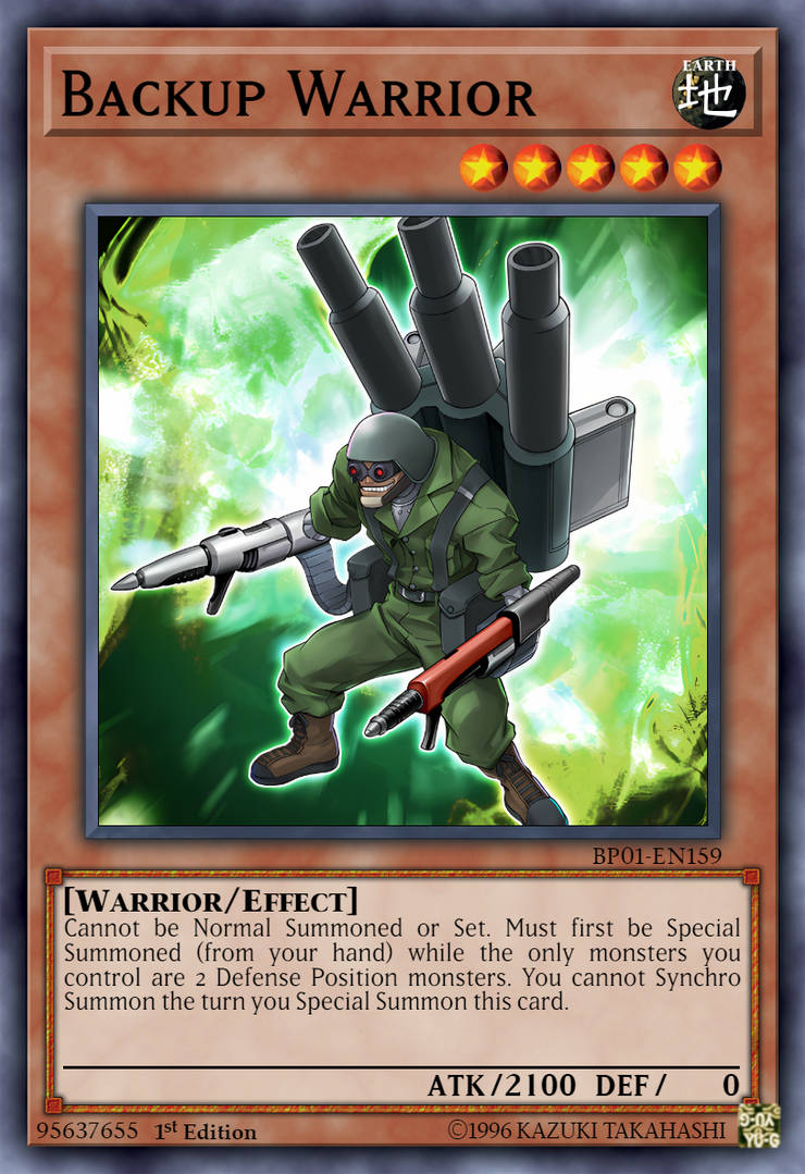 Backup Warrior by Altairmachine123 on DeviantArt