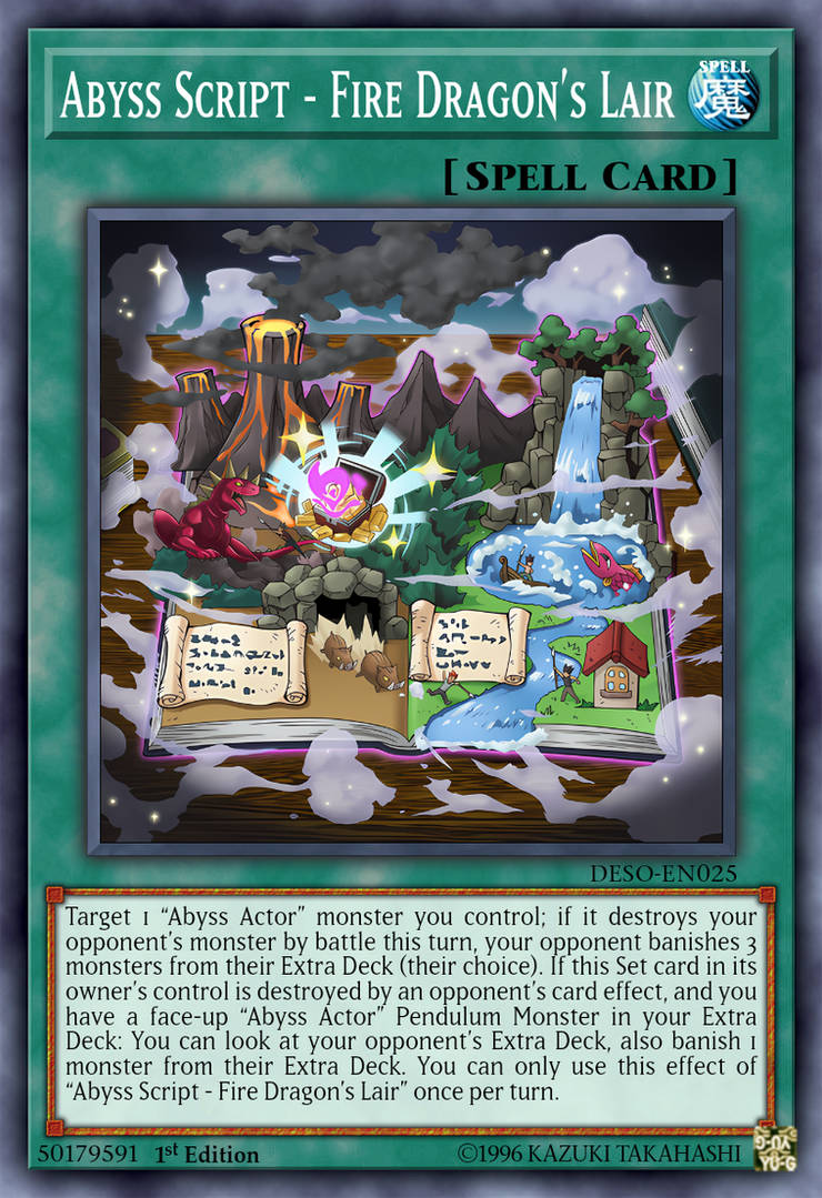 Abyss Script - Fire Dragon's Lair by Altairmachine123 on DeviantArt