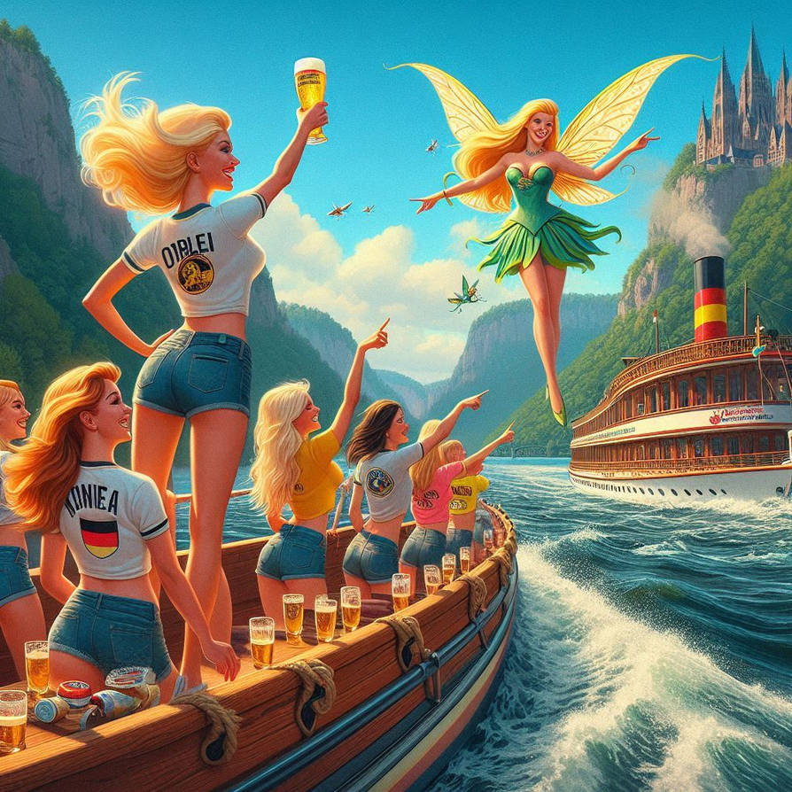 Fairy-ing Lorelei(Germany)?472145c4b278 by AnPonman on DeviantArt