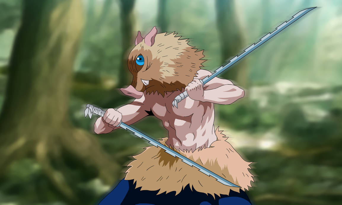 Inosuke - The King of The Mountain by ProtectorOfMan98 on DeviantArt