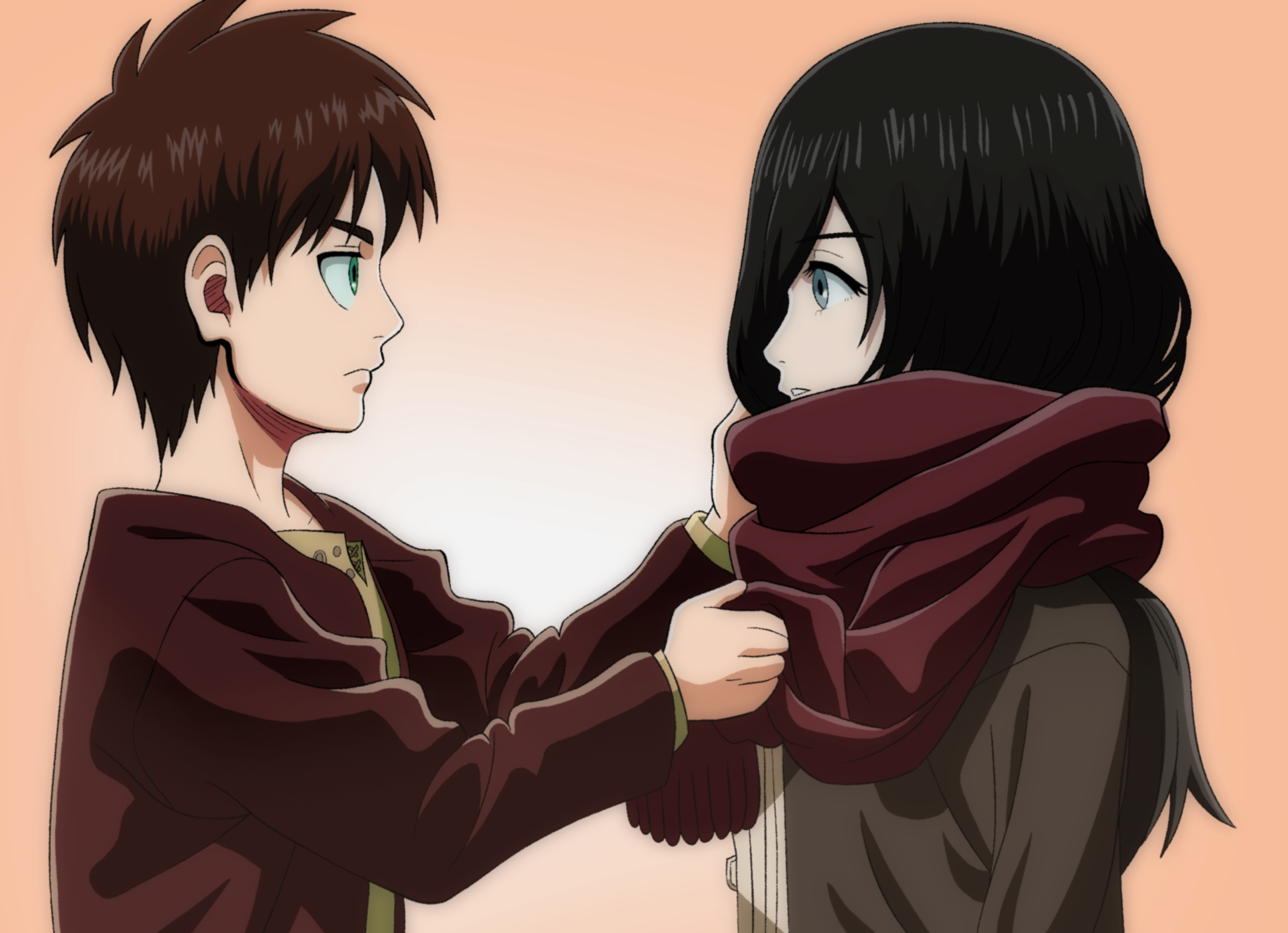 Eren And Mikasa By ProtectorOfMan98 On DeviantArt eren-and-mikasa-by-protectorofman98-on-deviantart