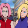 Naruto Shippuden - Sakura and Ino