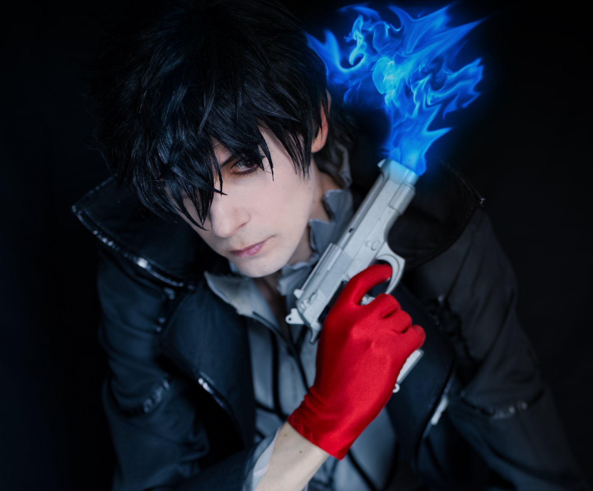 Persona 5 Joker Protagonist Akira Kurusu Ren Amamiya Cosplay Costume