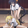 High School DXD Stitch: Akeno and  Asia 02