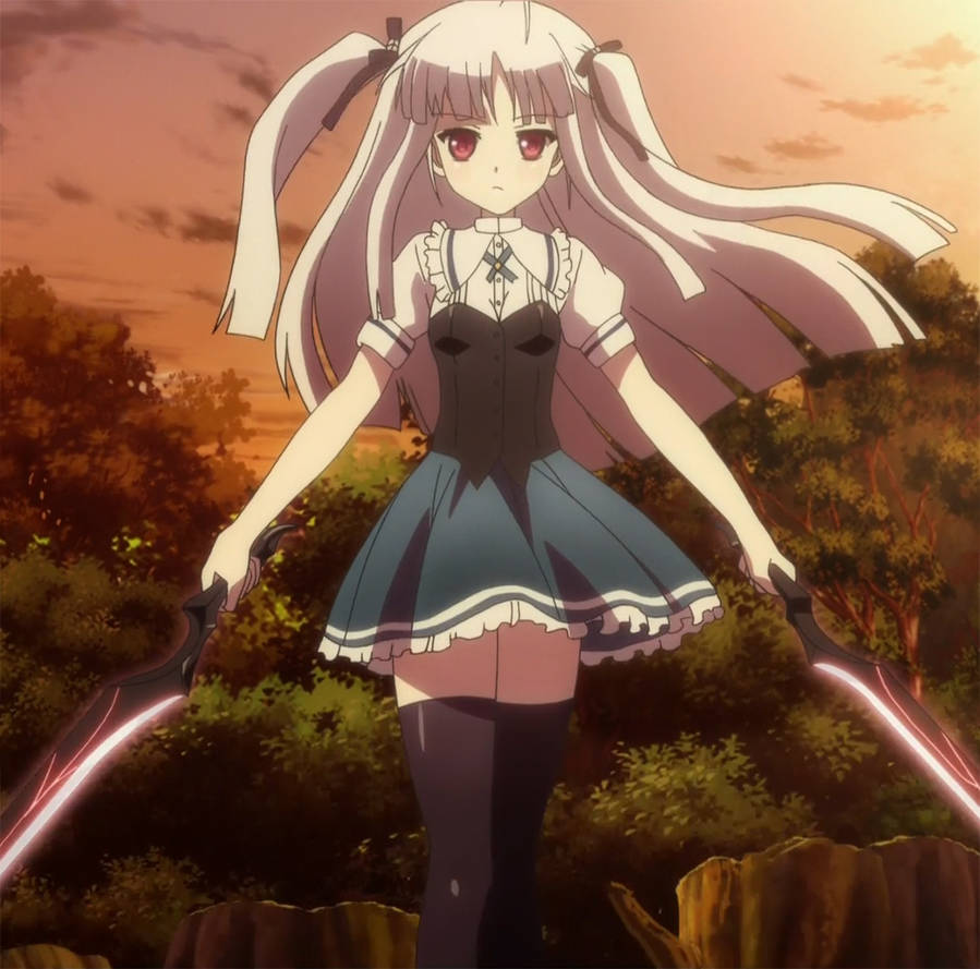 The costume of Julie in Absolute duo