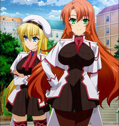 Seikoku Stitch: Rebecca and Silvia