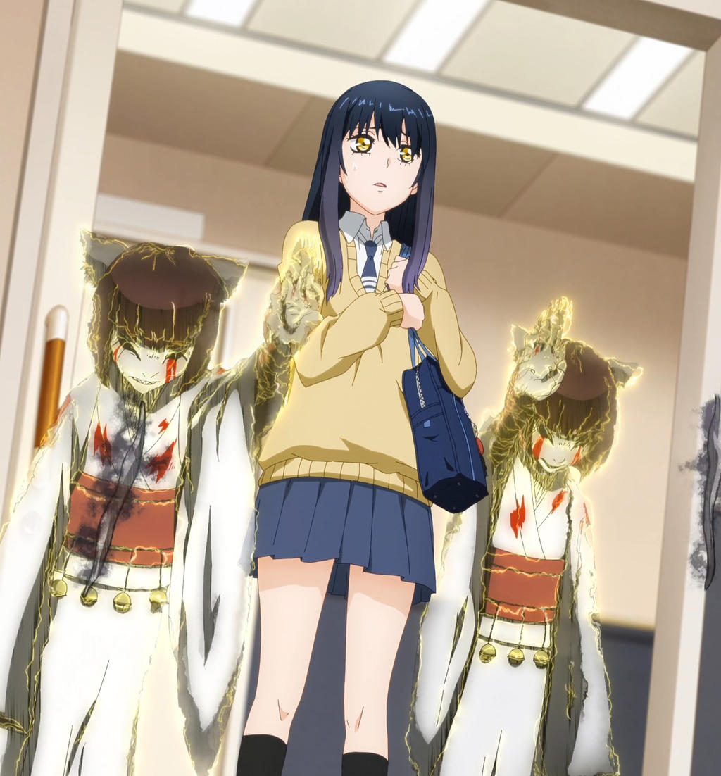 Mieruko Mieruko-chan Stitch: Miko and the Shrine Spirits 2 by anime4799 on ...